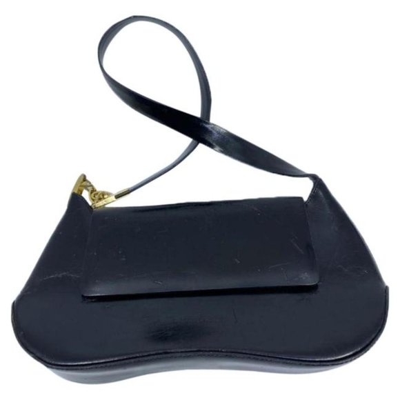 Francesco Biasia Black Shoulder Mini Bag